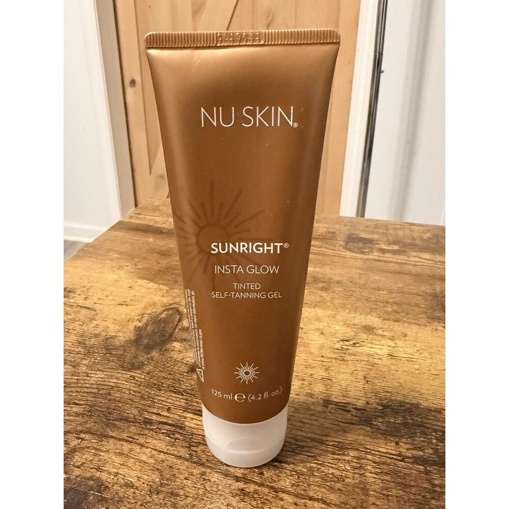 Nu Skin Sunright Insta Glow Tinted Self-Tanning Gel Brown Body 4.2 fl oz